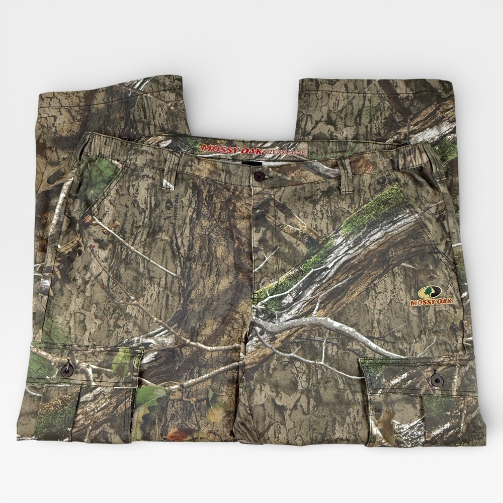 MOSSY OAK Cargo Pants Mens XXL Camo Country DNA Hunting Outdoor